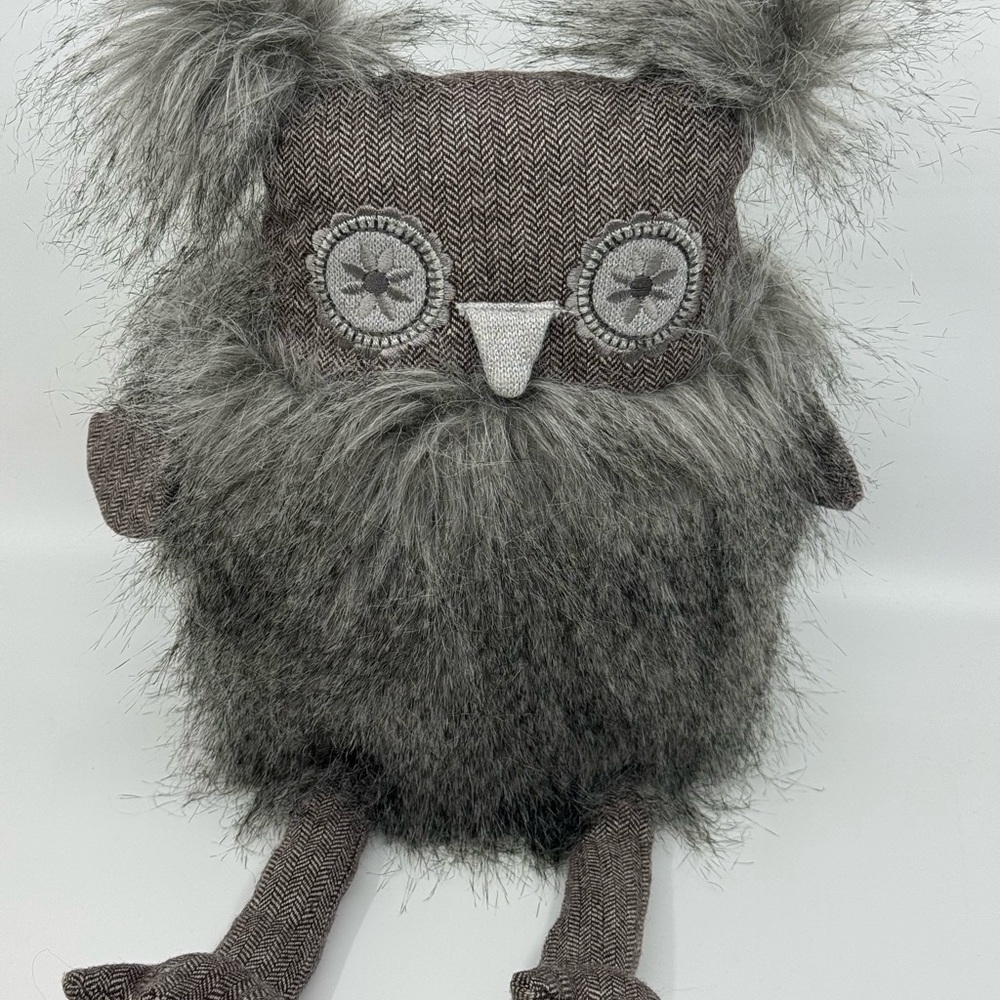 Restoration Hardware Baby & Child Plush Owl Decor 17”